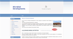 Desktop Screenshot of microbialdevelopments.com